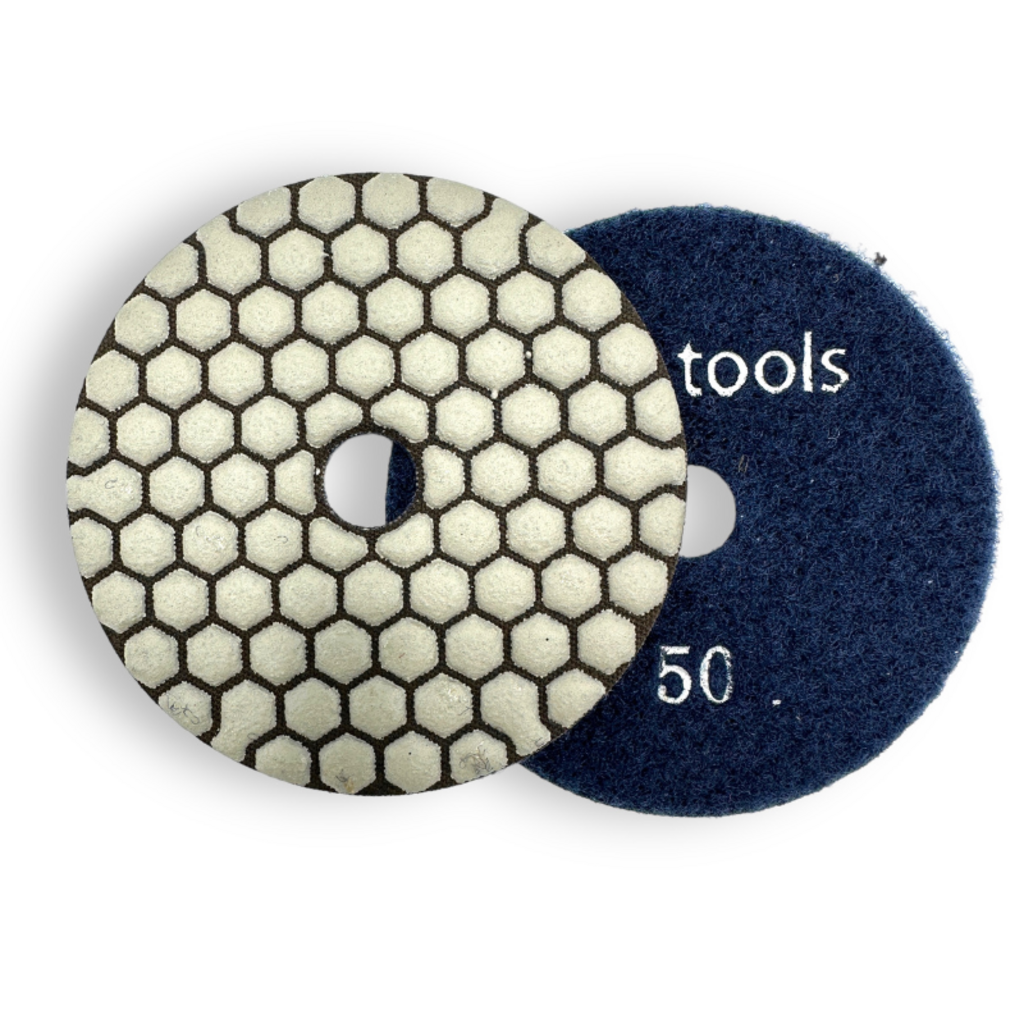 Straxxo diamant Polijst schuurpad Korrel 50 / diameter 100 mm.