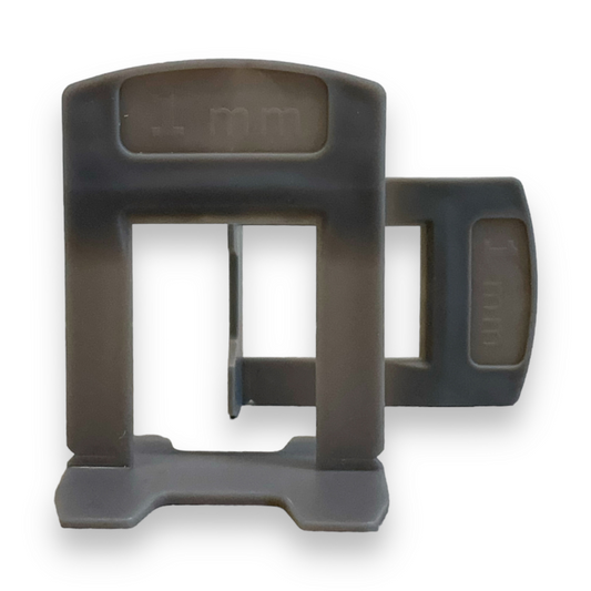 Straxxo Maxi 1 mm. levelling clips 200 stuks. Tegeldikte 2 cm.